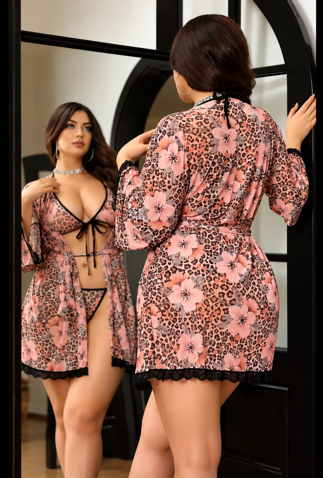 روب وبرا وشورت بيج سايز